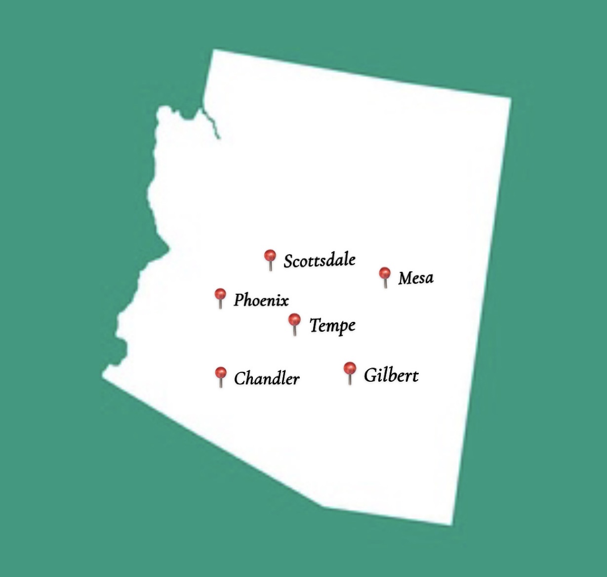 Helping Hand Home Services Service Area